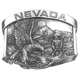 Nevada Belt Buckle Antiqued Belt Buckle